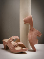 Load image into Gallery viewer, PEEK BERKS-3 Women Faux Leather Platform Heel
