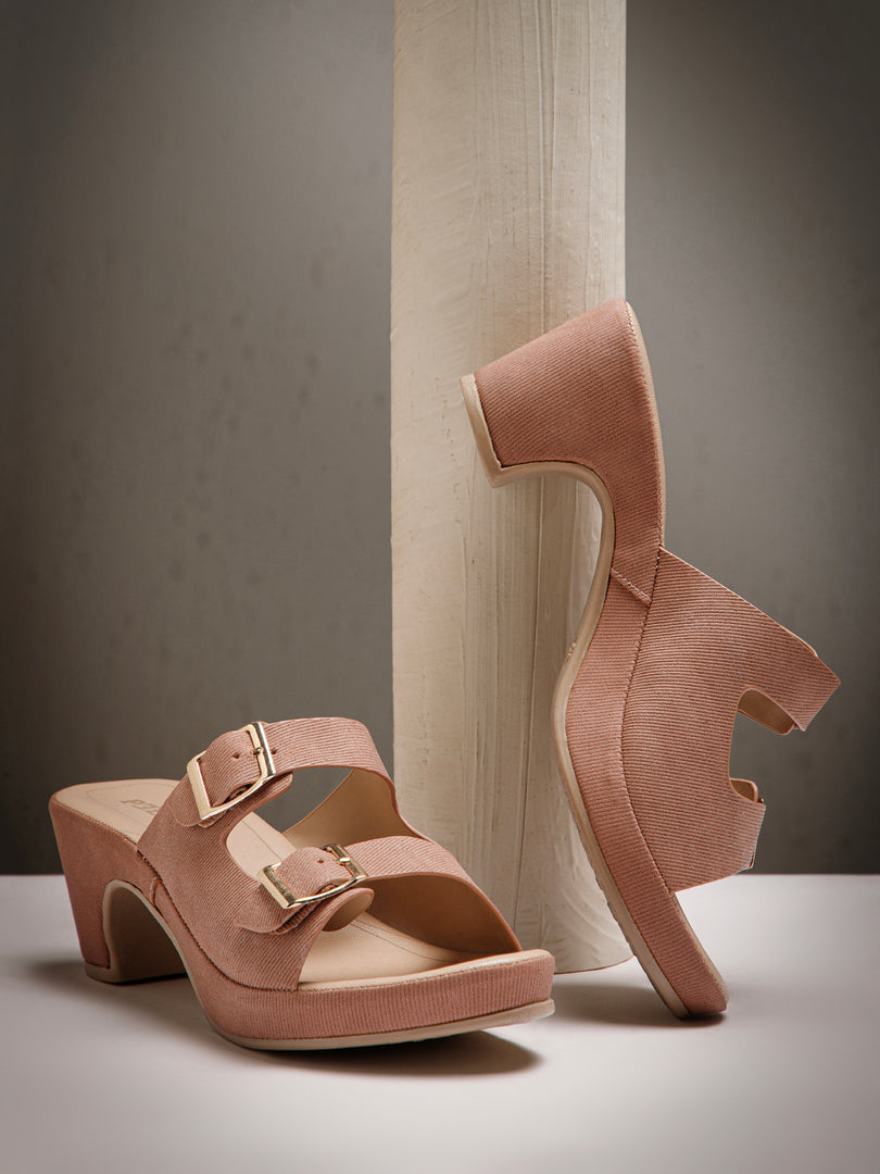 PEEK BERKS-3 Women Faux Leather Platform Heel