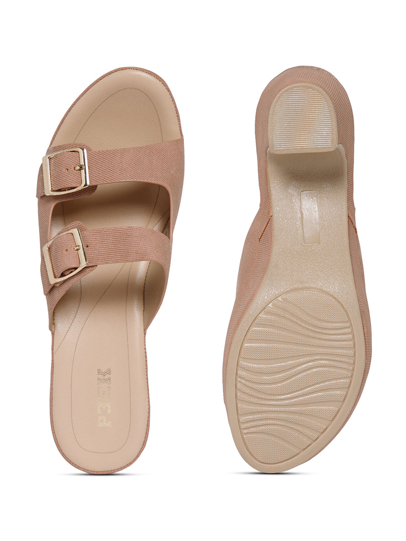 PEEK BERKS-3 Women Faux Leather Platform Heel