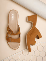 Load image into Gallery viewer, PEEK BERKS-3 Women Faux Leather Platform Heel