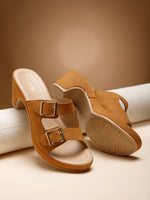 Load image into Gallery viewer, PEEK BERKS-3 Women Faux Leather Platform Heel