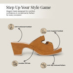 Load image into Gallery viewer, PEEK BERKS-3 Women Faux Leather Platform Heel