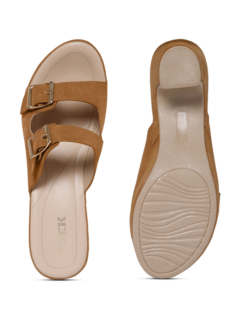 PEEK BERKS-3 Women Faux Leather Platform Heel