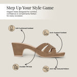 Load image into Gallery viewer, PEEK HEELS-10 Women Faux Leather Platform Heel
