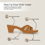 Load image into Gallery viewer, PEEK HEELS-10 Women Faux Leather Platform Heel