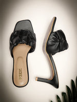 Load image into Gallery viewer, PEEK HEELS-8 Women Faux Leather Pointed Heel