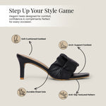 Load image into Gallery viewer, PEEK HEELS-8 Women Faux Leather Pointed Heel