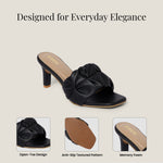 Load image into Gallery viewer, PEEK HEELS-8 Women Faux Leather Pointed Heel