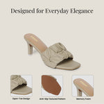 Load image into Gallery viewer, PEEK HEELS-8 Women Faux Leather Pointed Heel
