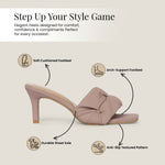 Load image into Gallery viewer, PEEK HEELS-8 Women Faux Leather Pointed Heel