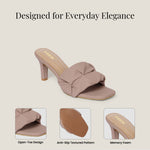 Load image into Gallery viewer, PEEK HEELS-8 Women Faux Leather Pointed Heel