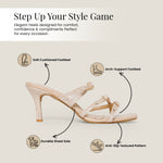 Load image into Gallery viewer, PEEK HEELS-9 Women Faux Leather Pointed Heel