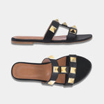 Load image into Gallery viewer, Kiara-2 Open Toe Women Flats