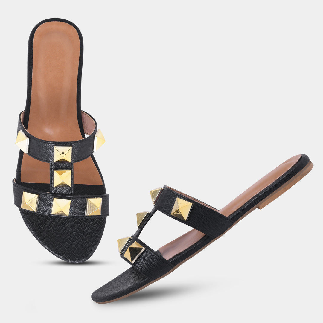 Kiara-2 Open Toe Women Flats