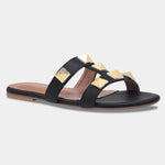 Load image into Gallery viewer, Kiara-2 Open Toe Women Flats