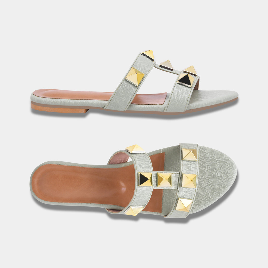 Kiara-2 Open Toe Women Flats