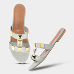 Load image into Gallery viewer, Kiara-2 Open Toe Women Flats