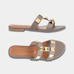 Load image into Gallery viewer, Kiara-2 Open Toe Women Flats
