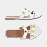 Load image into Gallery viewer, Kiara-2 Open Toe Women Flats