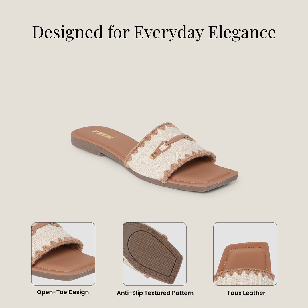 PEEK MATT-2 Women Faux Leather Flats