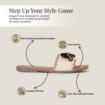 Load image into Gallery viewer, PEEK MATT-3 Women Faux Leather Flats