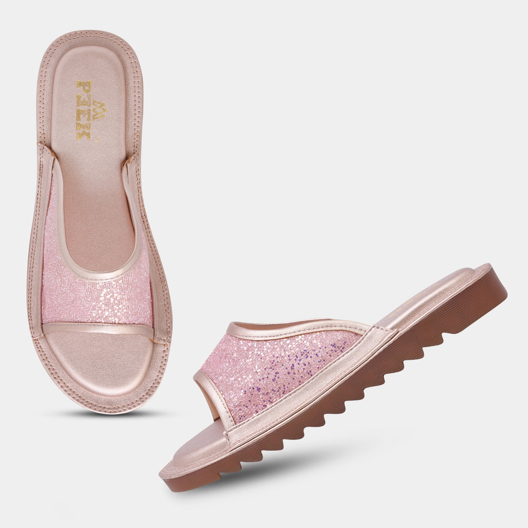 PEEK Minnie Women Slide | Sparkle That Moves With You