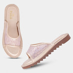 Load image into Gallery viewer, PEEK Minnie Women Slide | Sparkle That Moves With You