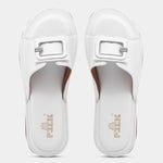 Load image into Gallery viewer, Showstopper Buckle Slip On Flats for