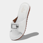 Load image into Gallery viewer, Showstopper Buckle Slip On Flats for