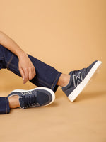 Load image into Gallery viewer, WAVEWALKER PLAYER-2 Premium Suede Sneakers For Men