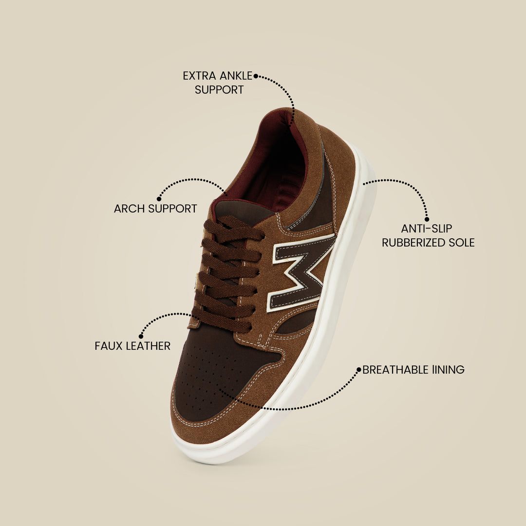 WAVEWALKER PLAYER-2 Premium Suede Sneakers For Men