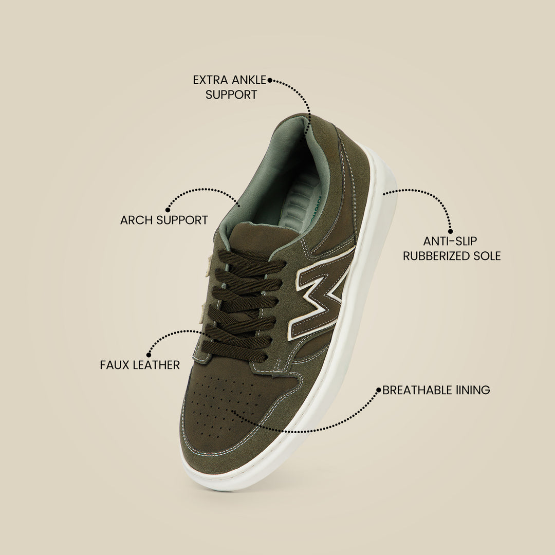 WAVEWALKER PLAYER-2 Premium Suede Sneakers For Men