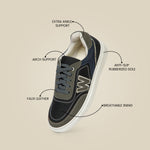 Load image into Gallery viewer, WAVEWALKER PLAYER-4 Premium Suede Sneakers For Men
