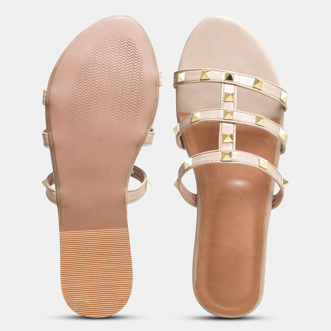 Kiara-1 Open Toe Women Flats