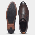 Load image into Gallery viewer, ROSETTO ROMERO ALEX Men Faux Leather Black Formal Lace-Ups Shoes