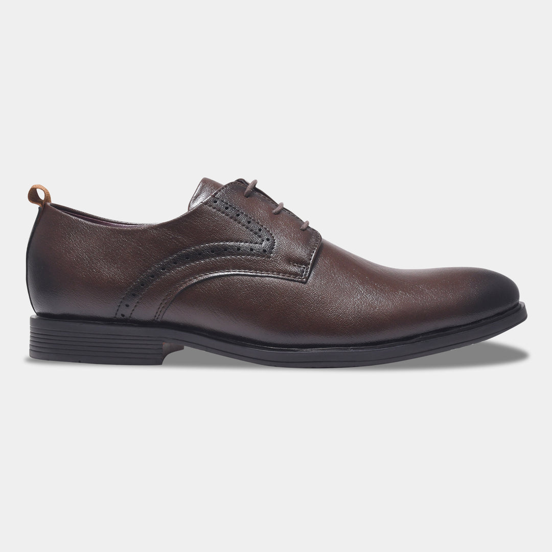 ROSETTO ROMERO ALEX Men Faux Leather Black Formal Lace-Ups Shoes