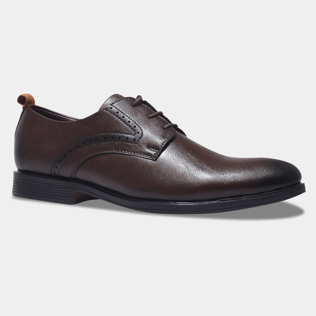 ROSETTO ROMERO ALEX Men Faux Leather Black Formal Lace-Ups Shoes