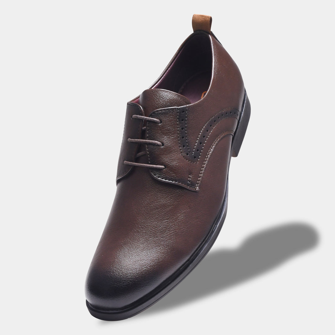 ROSETTO ROMERO ALEX Men Faux Leather Black Formal Lace-Ups Shoes
