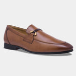 Load image into Gallery viewer, WAVEWALKER AMAZE Men Faux Leather Black Slip-On Loafers