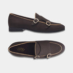 Load image into Gallery viewer, WAVEWALKER CAPTAIN Men Black Classic Suede Loafers