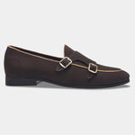 Load image into Gallery viewer, WAVEWALKER CAPTAIN Men Black Classic Suede Loafers