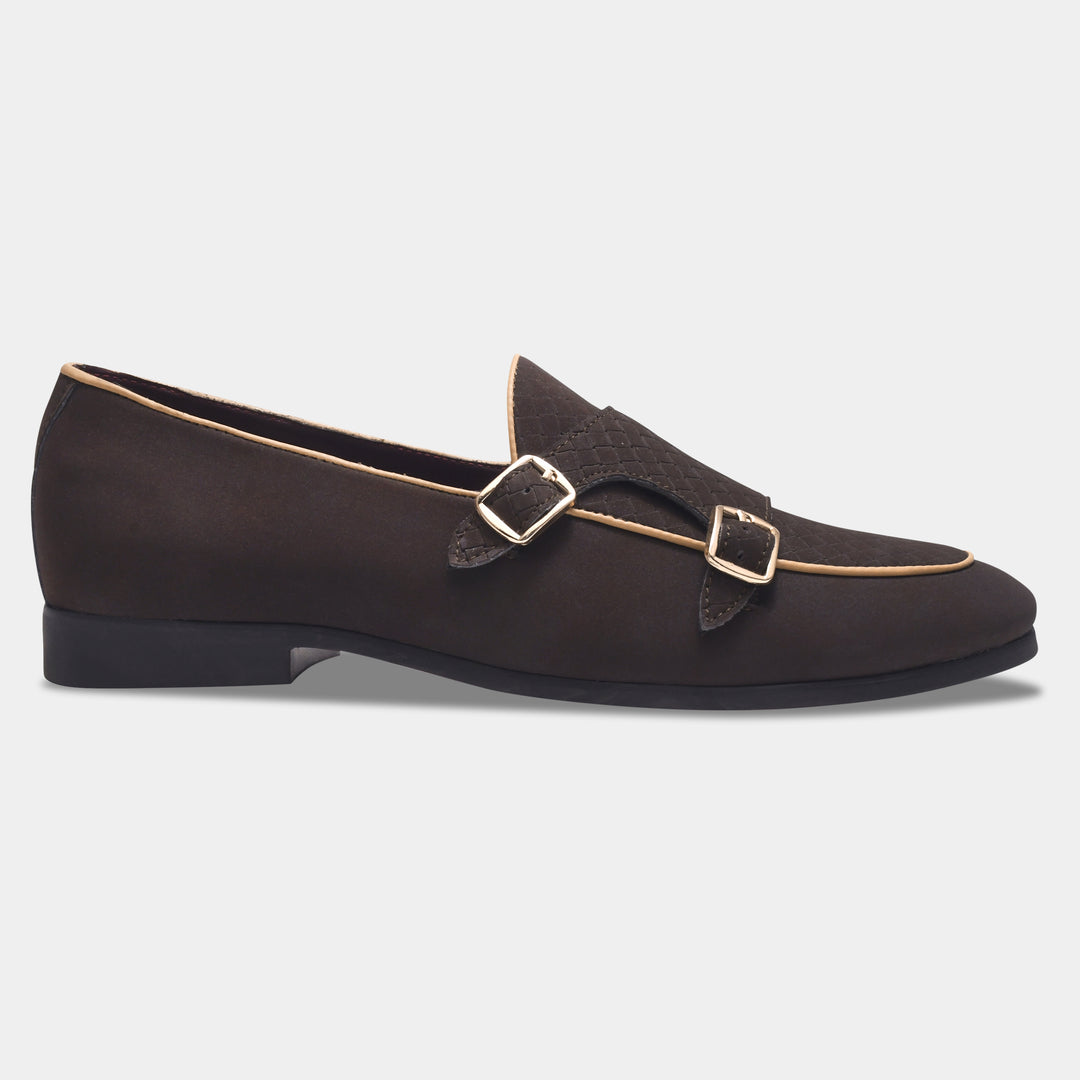 WAVEWALKER CAPTAIN Men Black Classic Suede Loafers