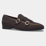Load image into Gallery viewer, WAVEWALKER CAPTAIN Men Black Classic Suede Loafers