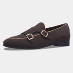 Load image into Gallery viewer, WAVEWALKER CAPTAIN Men Black Classic Suede Loafers