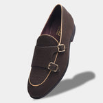 Load image into Gallery viewer, WAVEWALKER CAPTAIN Men Black Classic Suede Loafers