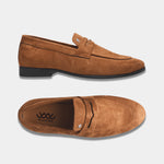 Load image into Gallery viewer, WAVEWALKER CHARGE Men Black Classic Suede Loafers