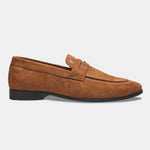 Load image into Gallery viewer, WAVEWALKER CHARGE Men Black Classic Suede Loafers