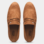 Load image into Gallery viewer, WAVEWALKER CHARGE Men Black Classic Suede Loafers
