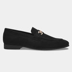 Load image into Gallery viewer, WAVEWALKER CRANE Men Black Classic Suede Loafers