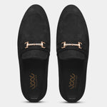Load image into Gallery viewer, WAVEWALKER CRANE Men Black Classic Suede Loafers